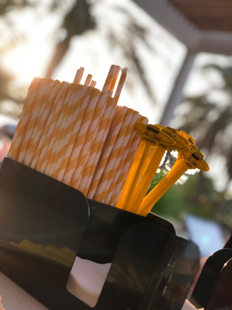 Personalised drink stirrers – The Party, Dubai