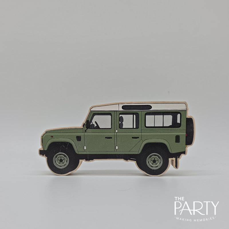 Landrover Defender 110 Wooden Toy Car – The Party, Dubai