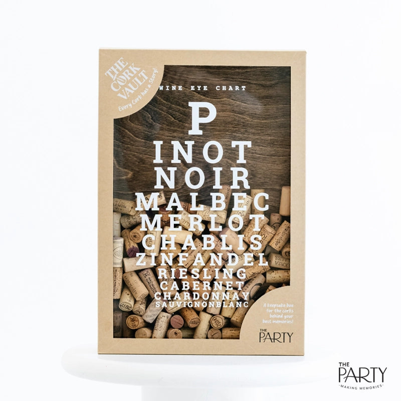 Cork Vault "Eye Chart"
