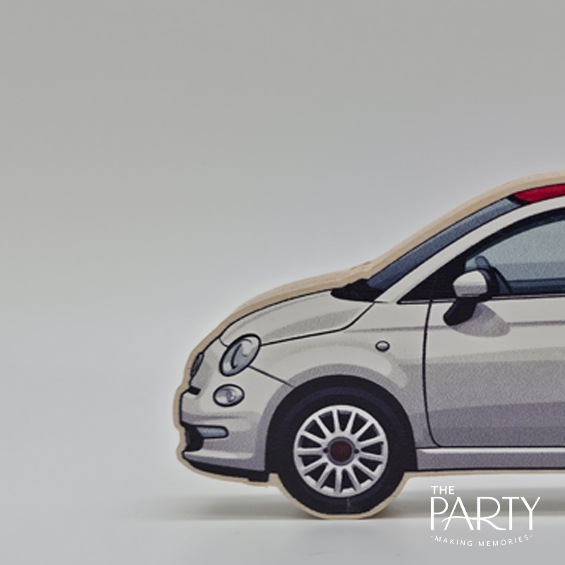 Fiat 500 Wooden Toy Car – The Party, Dubai