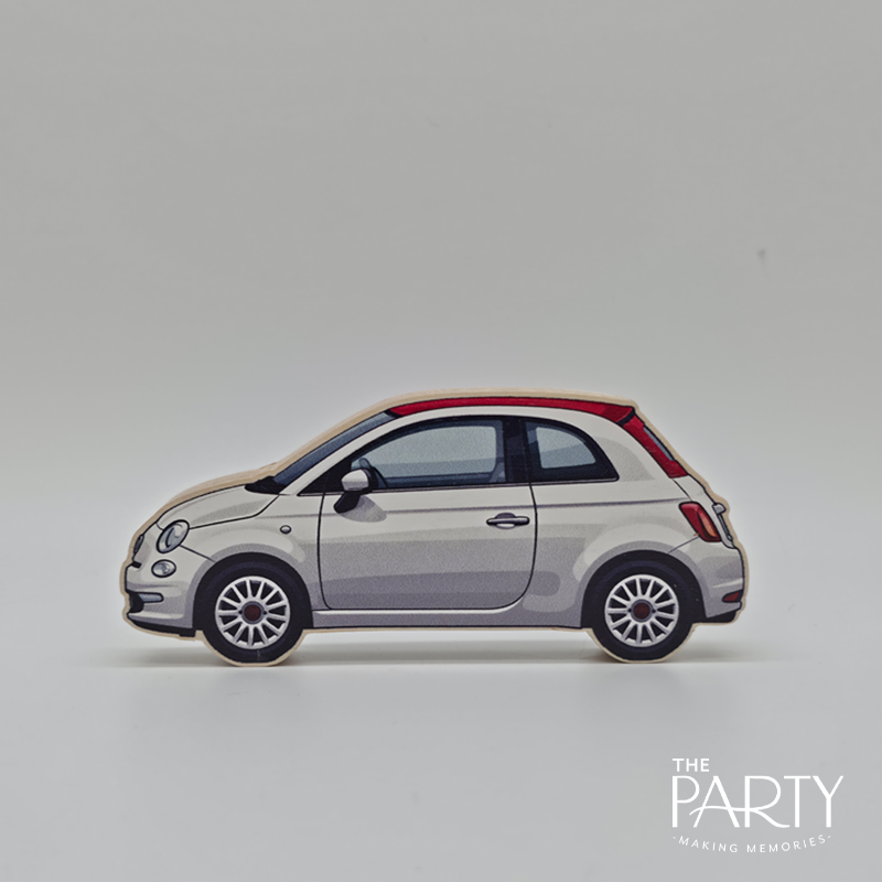 Fiat 500 Wooden Toy Car – The Party, Dubai