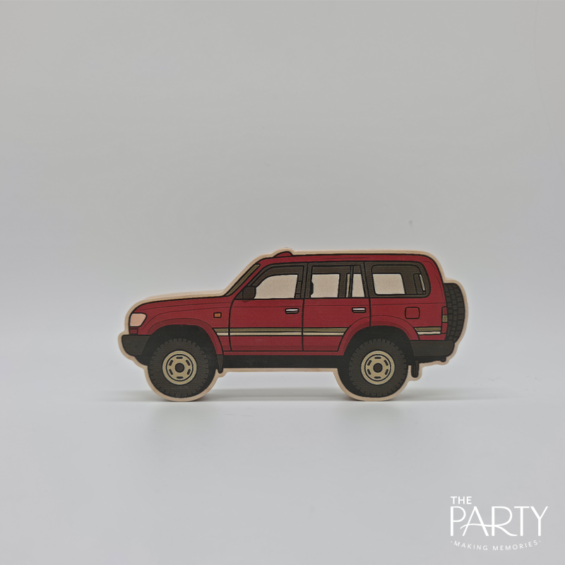 Toyota Landcruiser 80 Series Wooden Toy Car – The Party, Dubai