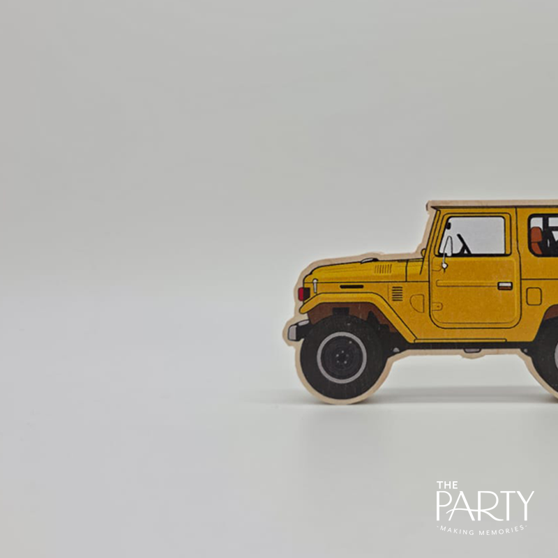Toyota Landcruiser 40 Series Wooden Toy Car – The Party, Dubai