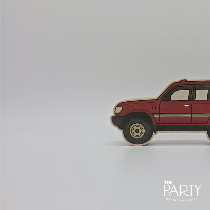 Toyota Landcruiser 80 Series Wooden Toy Car – The Party, Dubai