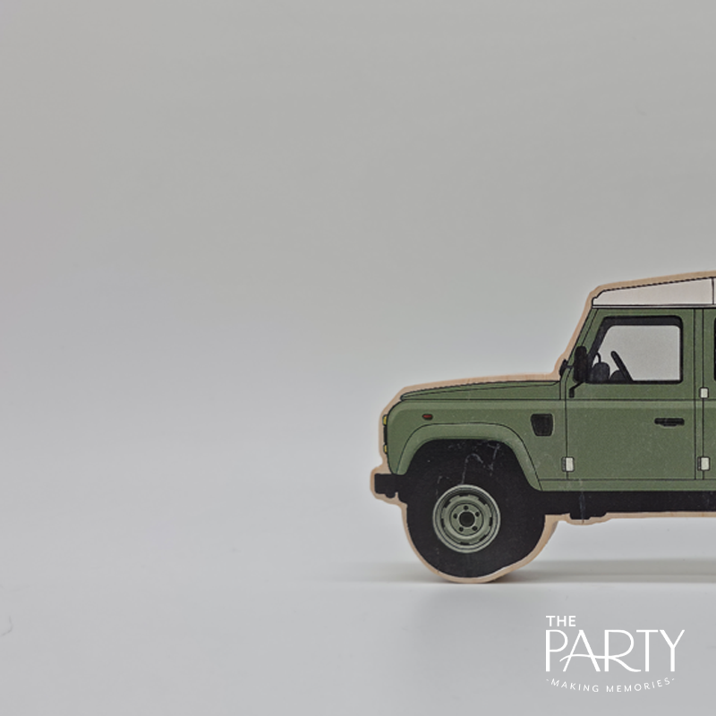 Landrover Defender 110 Wooden Toy Car – The Party, Dubai