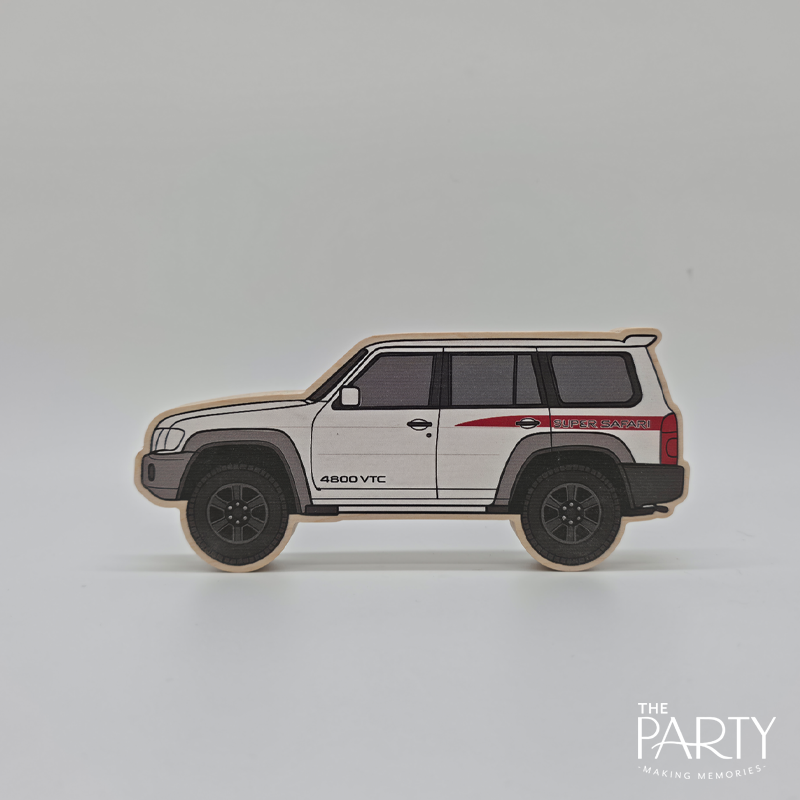NIssan Patrol Wooden Toy Car – The Party, Dubai