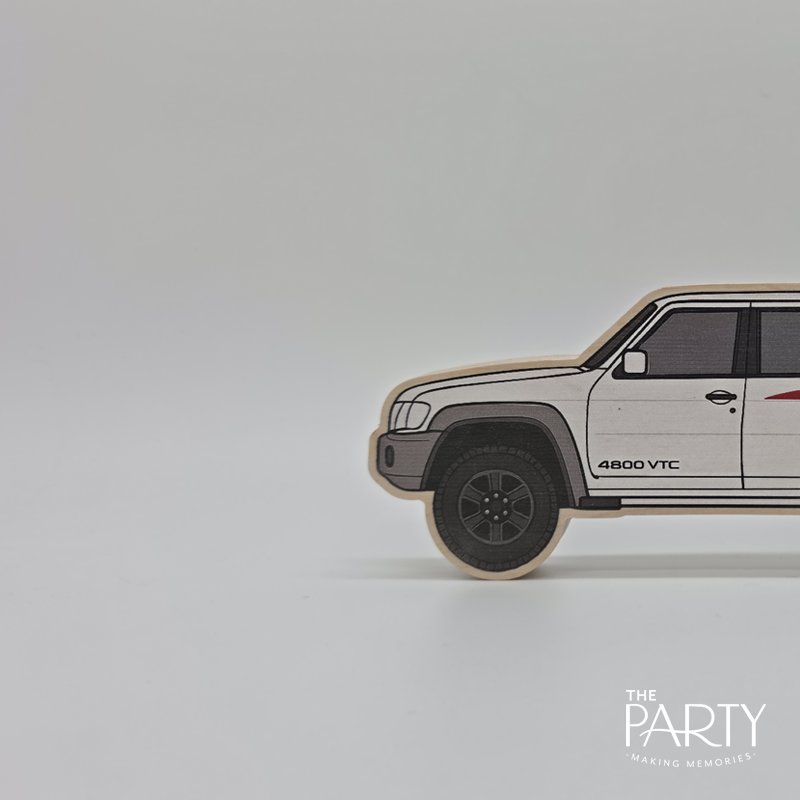 NIssan Patrol Wooden Toy Car – The Party, Dubai