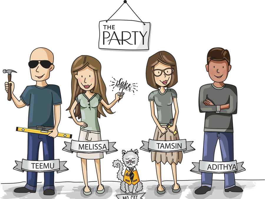 The Party team