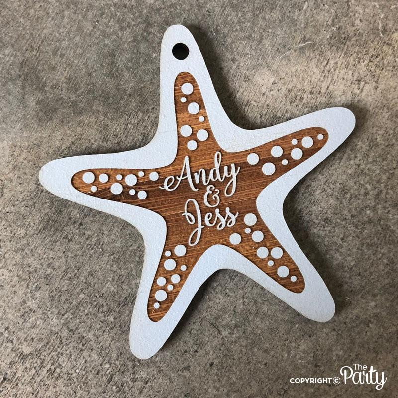 Starfish gift tags – The Party, Dubai