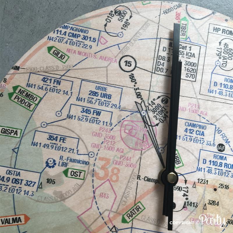 Approach plate clocks – The Party, Dubai