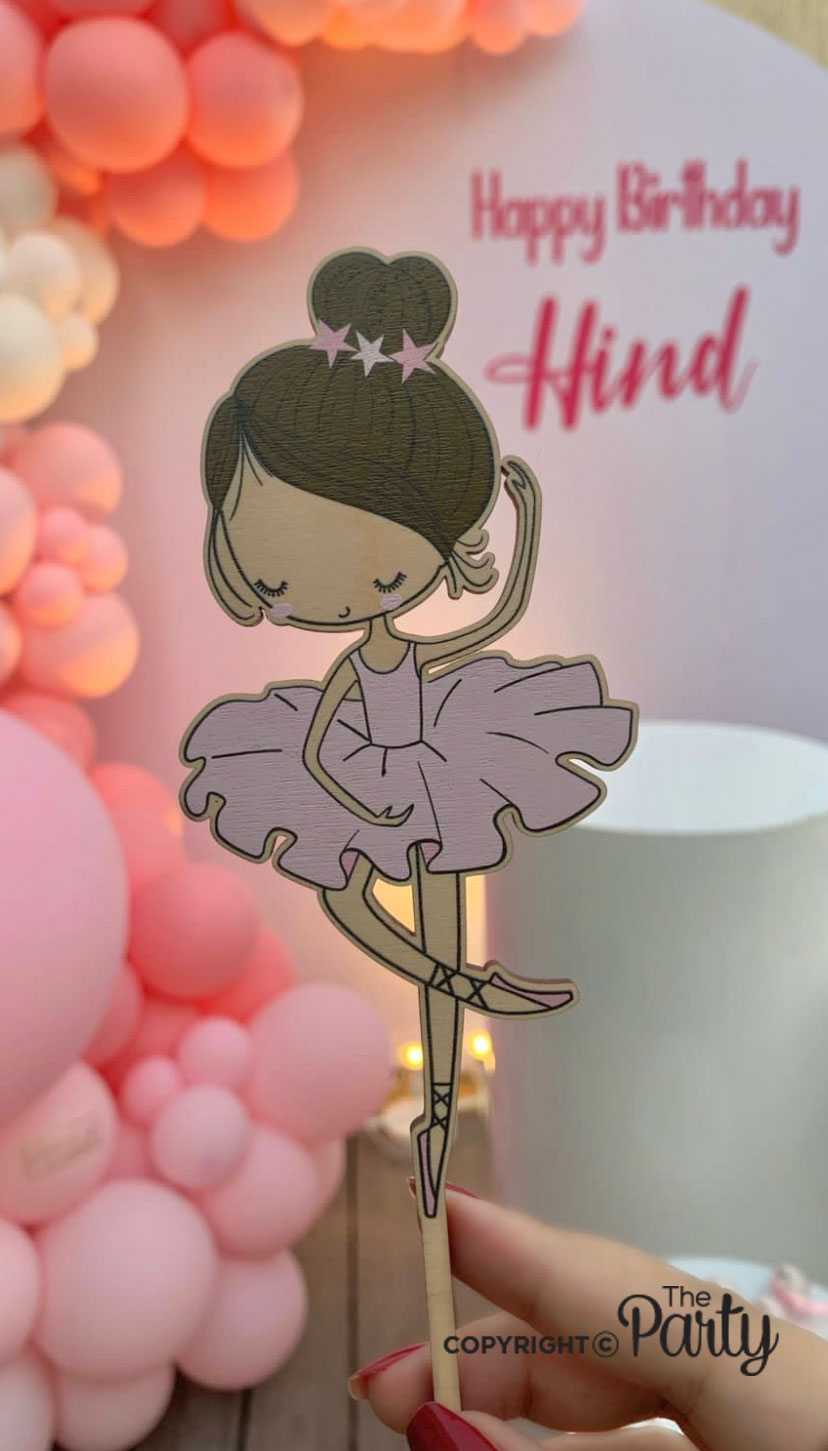 Ballerina Cake Topper – The Party, Dubai
