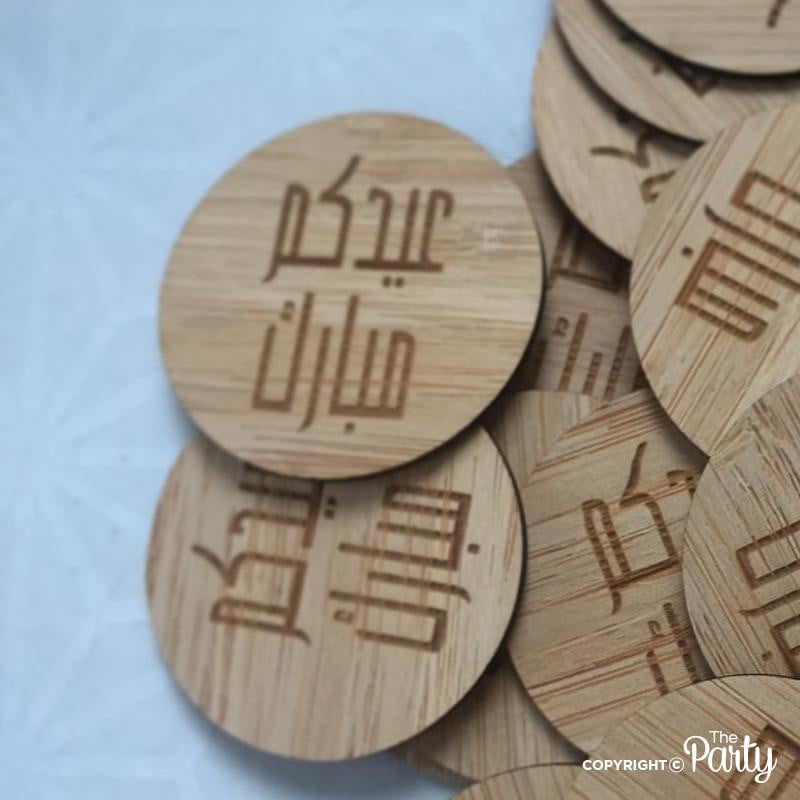 Gift tags from bamboo – The Party, Dubai