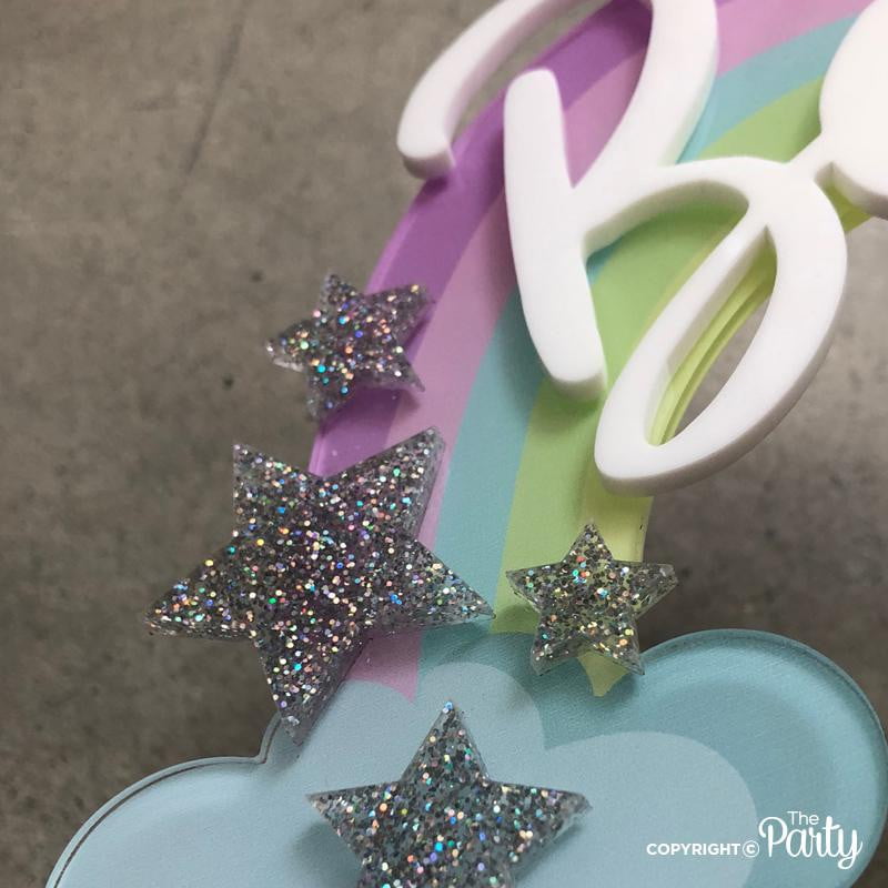 Rainbow Cake Topper – The Party, Dubai