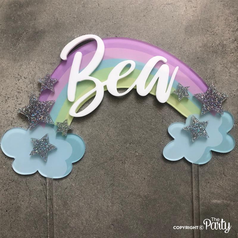 Rainbow Cake Topper – The Party, Dubai