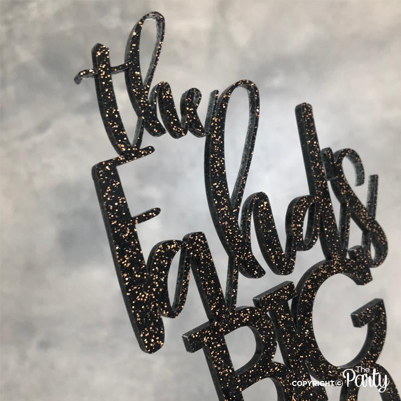 40th cake topper – The Party, Dubai