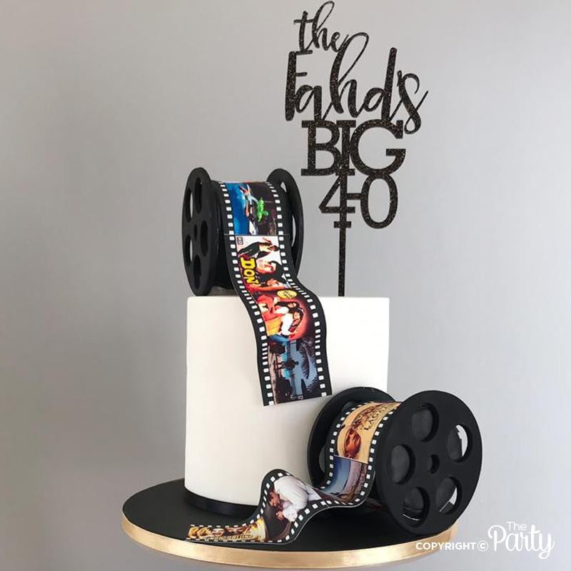 40th cake topper – The Party, Dubai