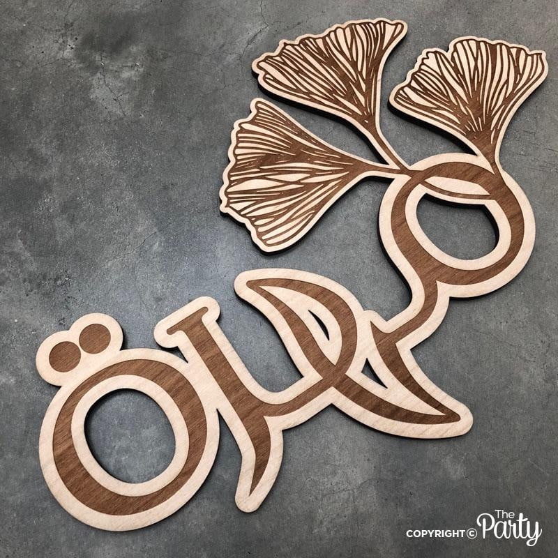 Hospital Door Sign – Nordic Birch Wood – The Party, Dubai