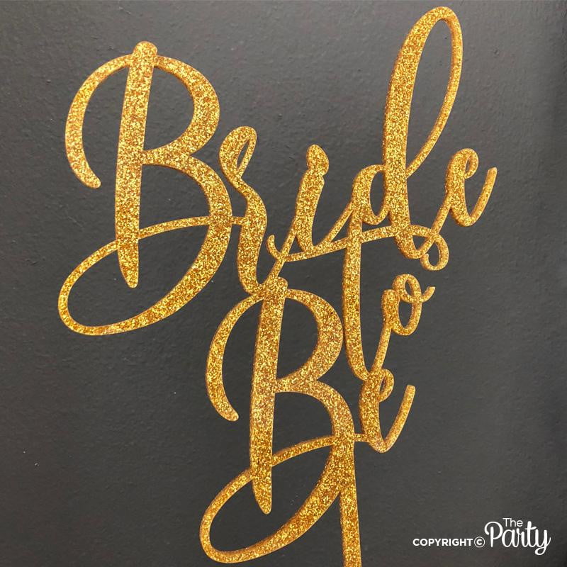 Bride to Be cake topper – The Party, Dubai