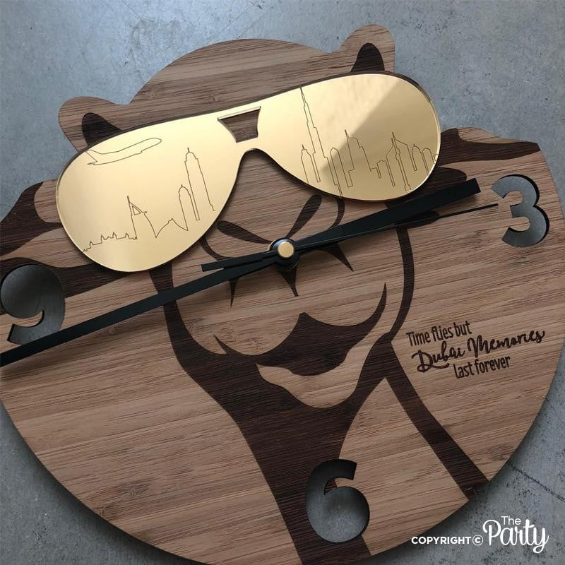 Statement Wall Clock – The Party, Dubai