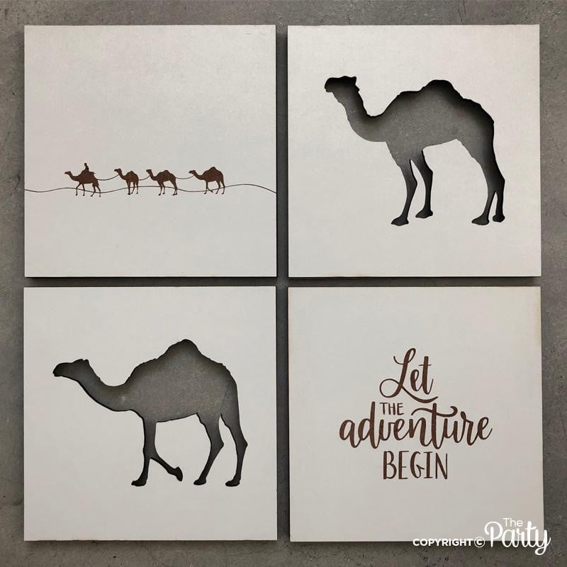 Small plaque signs – The Party, Dubai