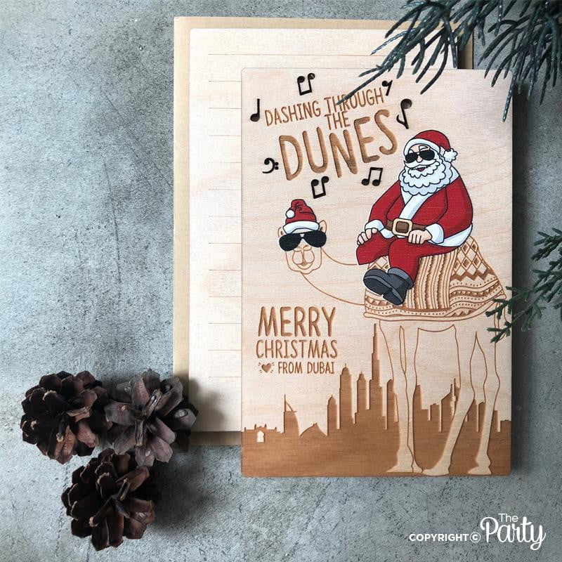 Birch Christmas card set – The Party, Dubai