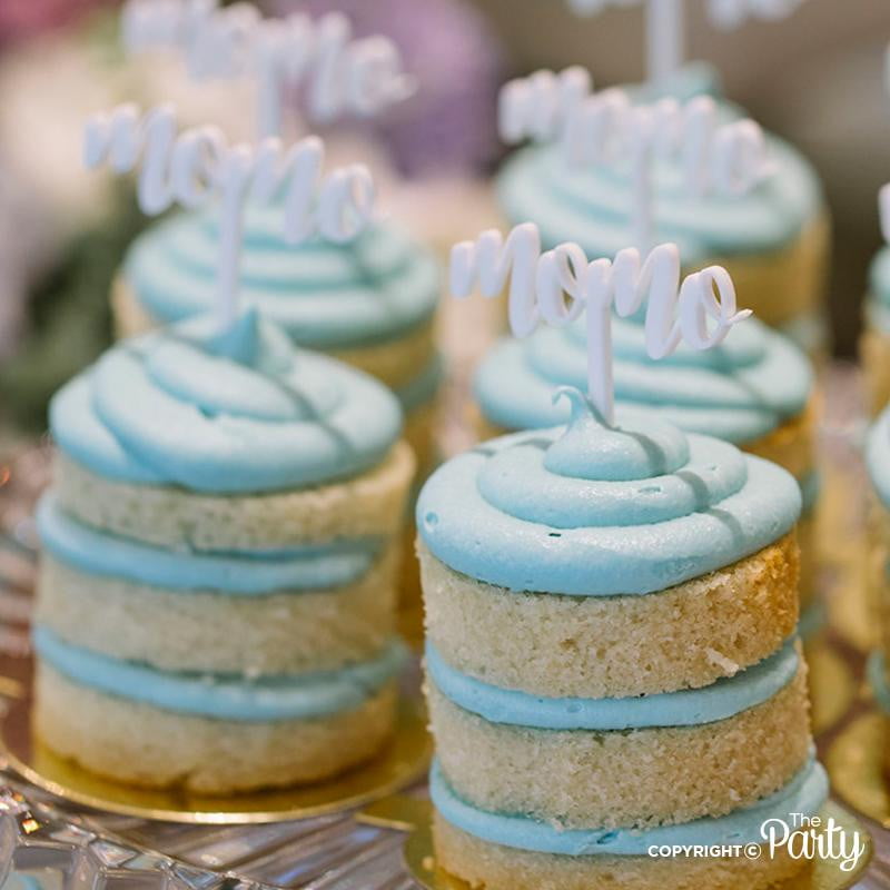 Name cupcake toppers – The Party, Dubai