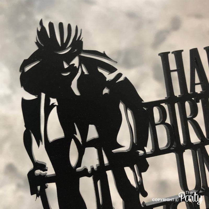 Cycling themed cake topper – The Party, Dubai