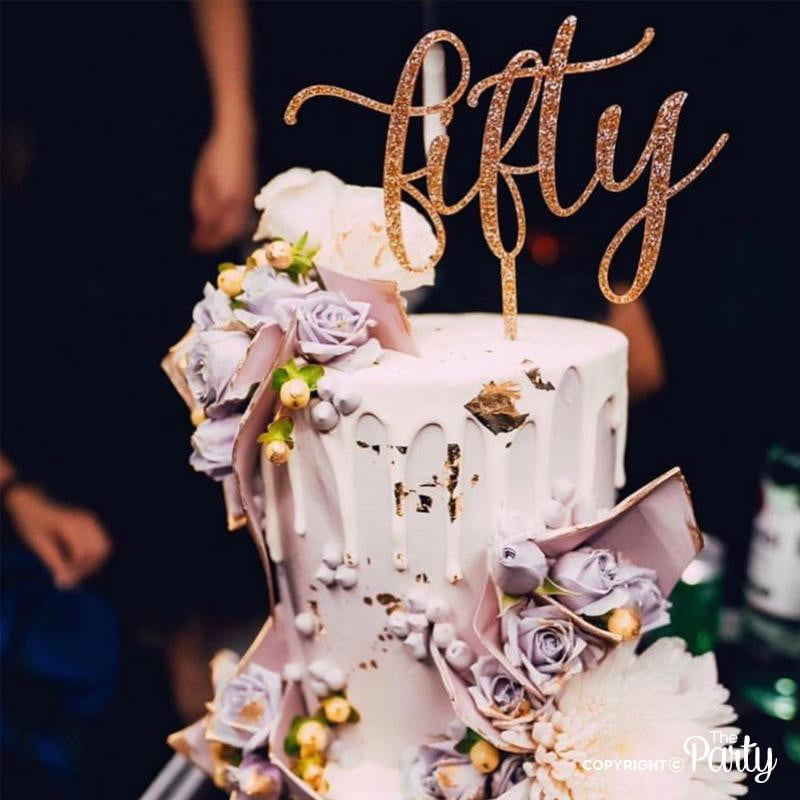 Fifty cake topper – The Party, Dubai