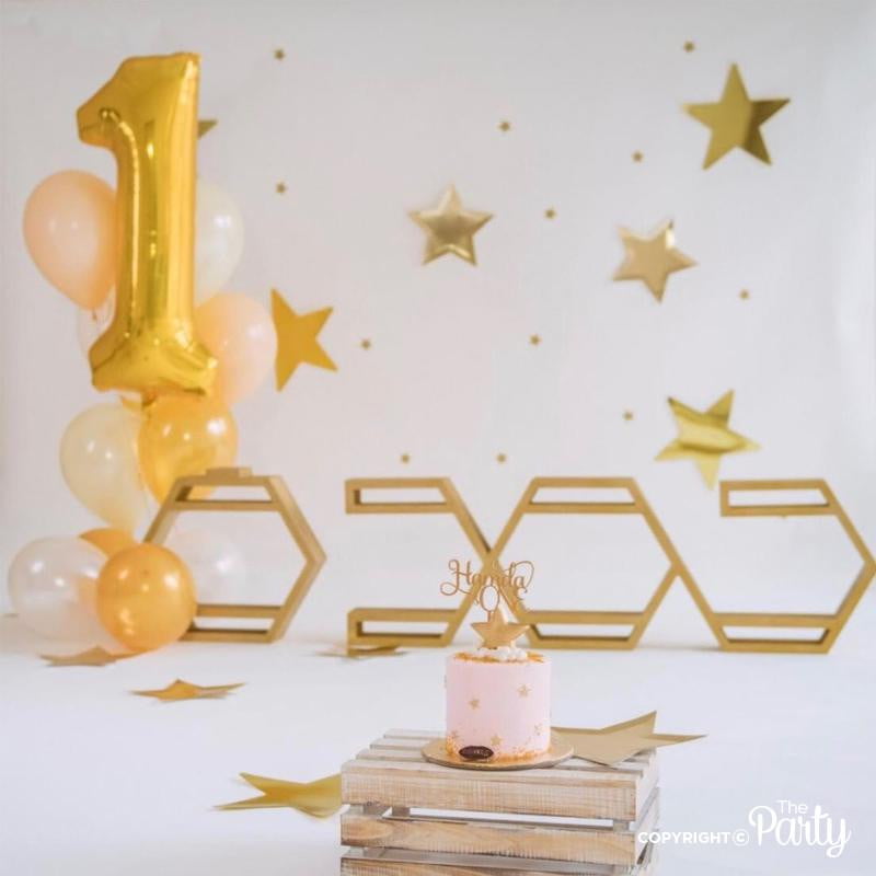 Custom Foam Party Sign – Gold – The Party, Dubai