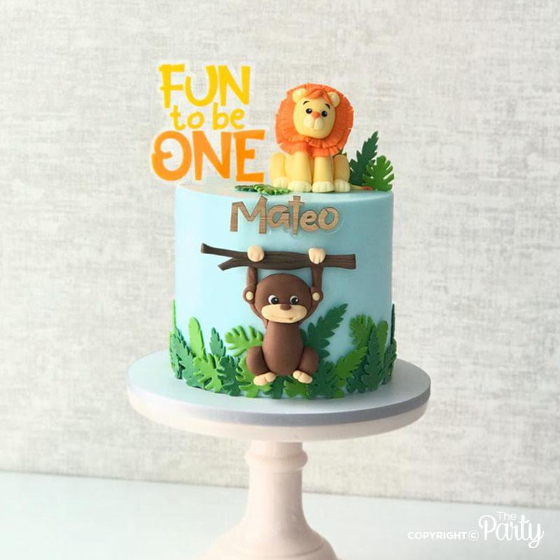 1st birthday cake topper – The Party, Dubai