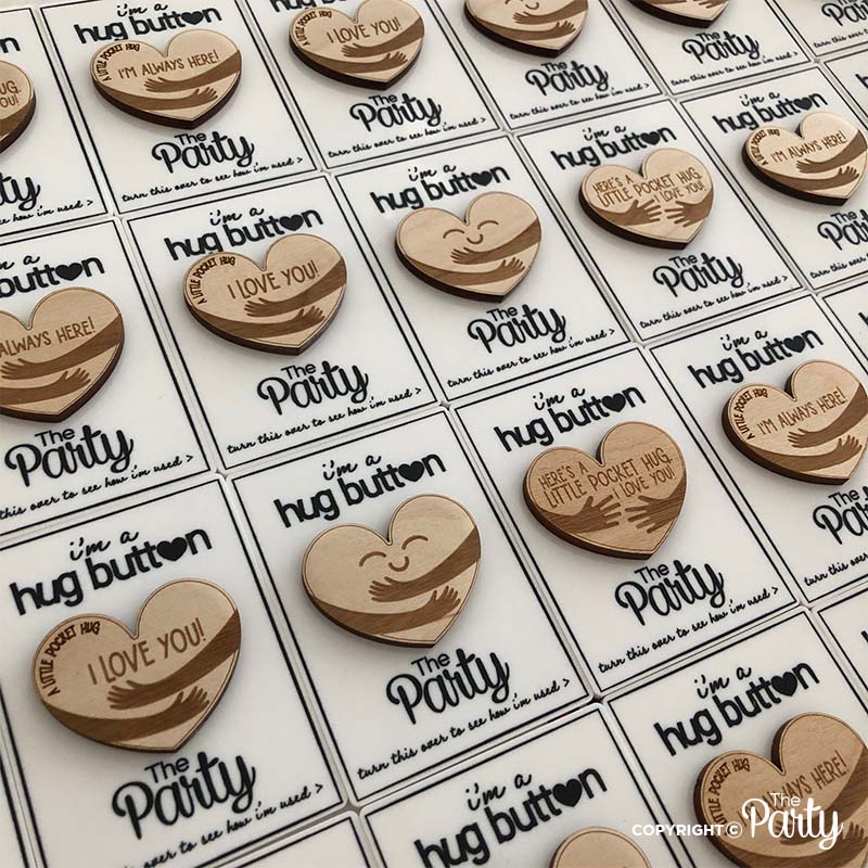 Hug Button Keepsake – The Party, Dubai