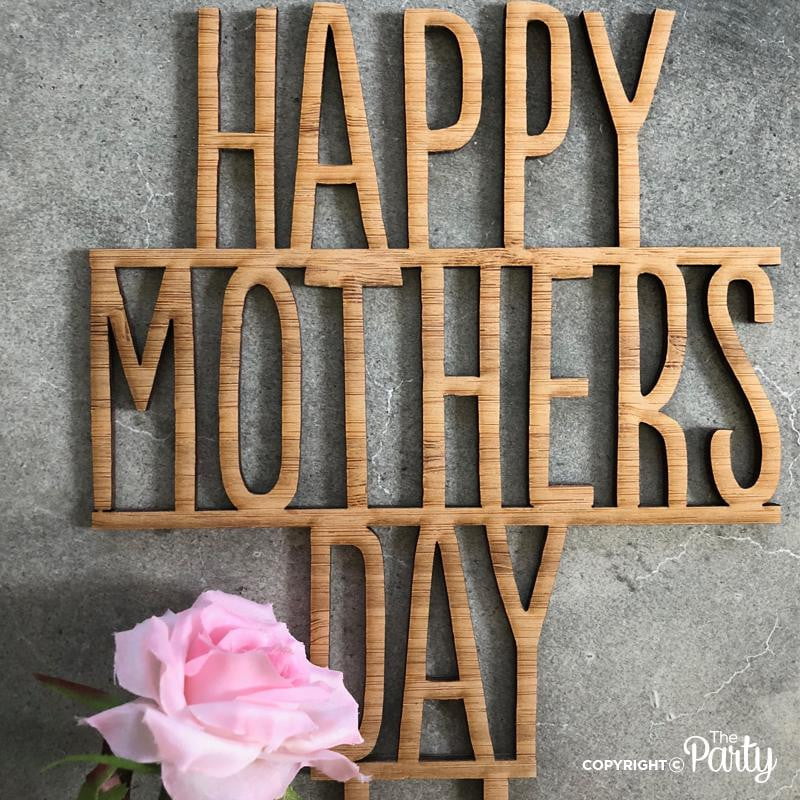 Happy Mothers Day cake topper – The Party, Dubai