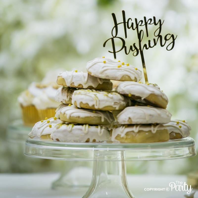 Happy Pushing cake topper – The Party, Dubai
