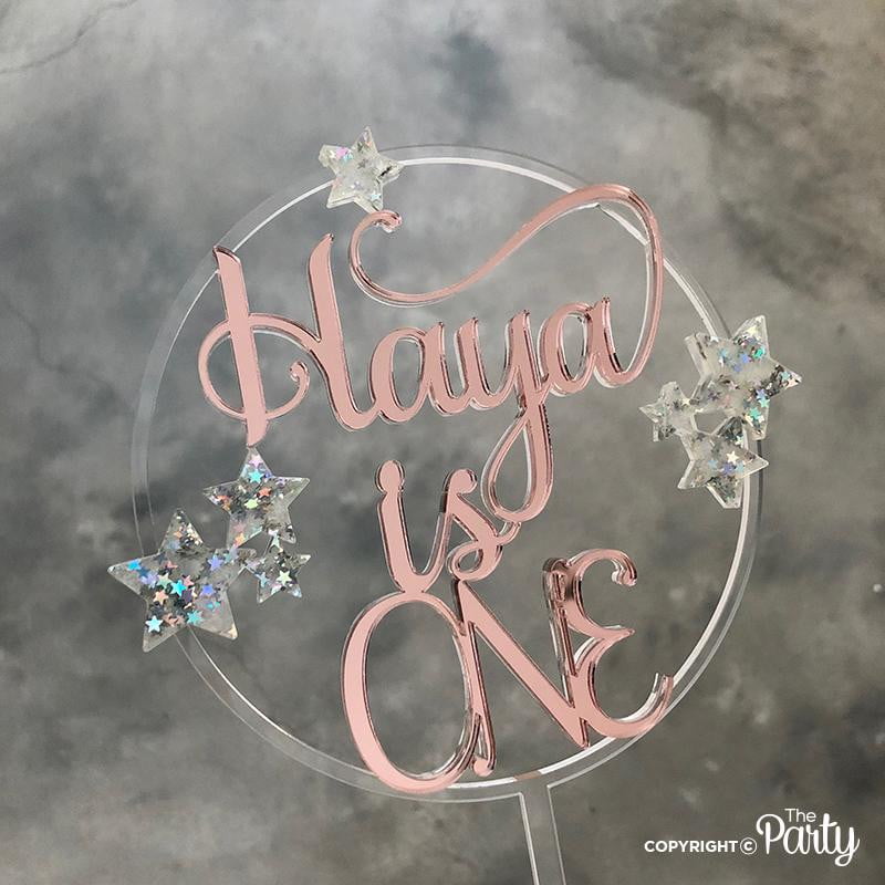 1st birthday cake topper – The Party, Dubai