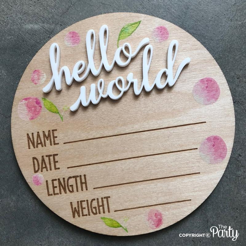 Baby Milestone Cards – The Party, Dubai
