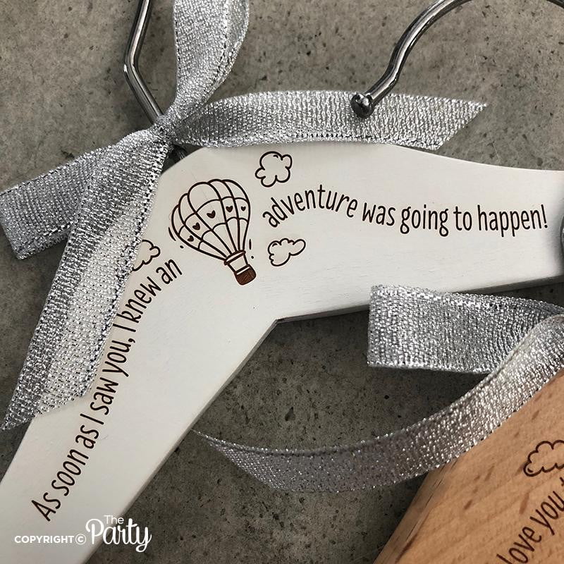 IKEA hangers, set of 4 children's size with engraving – The Party, Dubai