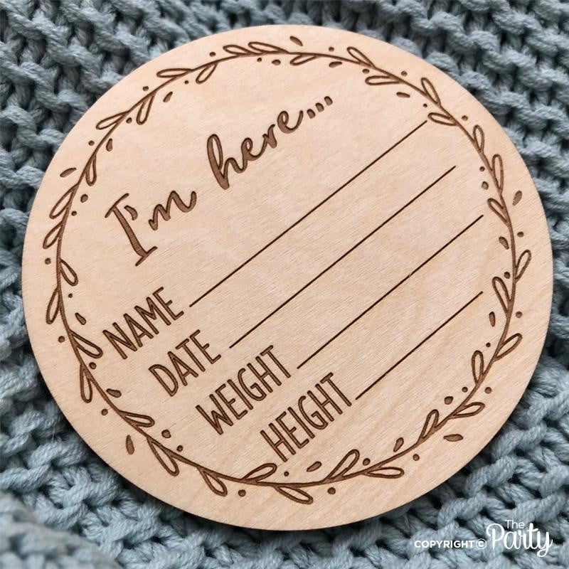 Baby Milestone Cards – The Party, Dubai