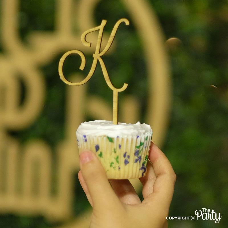 Cupcake & Food Toppers – White Matte – The Party, Dubai