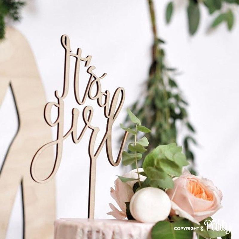 It's a girl cake topper – The Party, Dubai