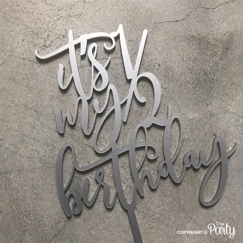 Half birthday cake topper topper – The Party, Dubai
