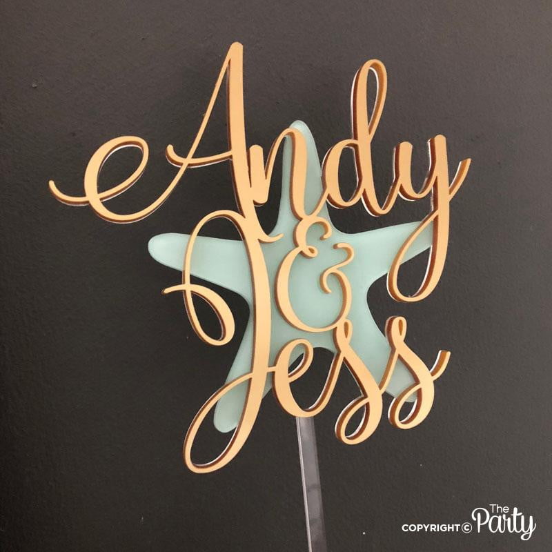 Wedding cake topper – The Party, Dubai