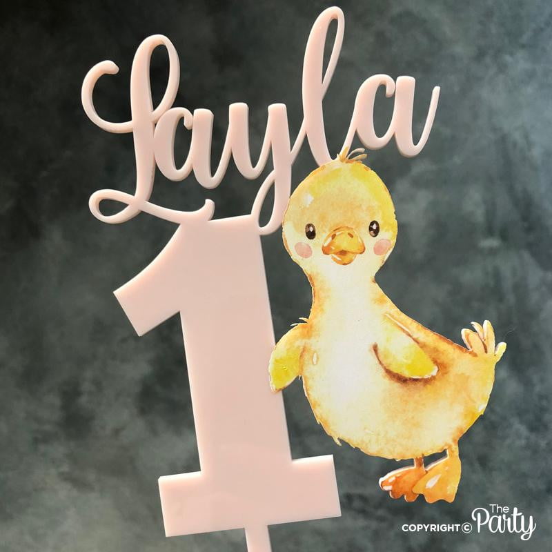 Duckling cake topper – The Party, Dubai