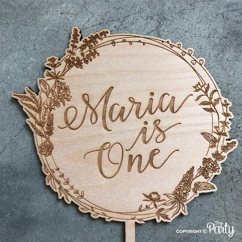 1st birthday cake topper – The Party, Dubai