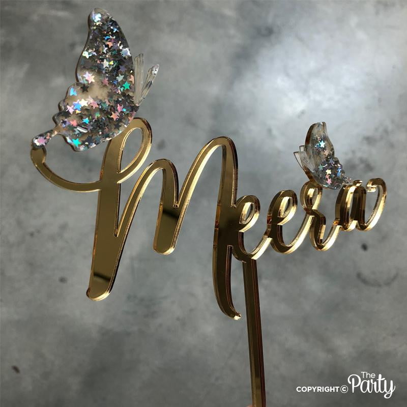Butterflies cake topper – The Party, Dubai