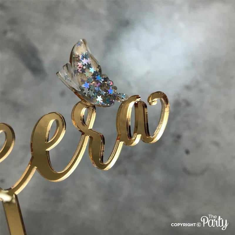Butterflies cake topper – The Party, Dubai