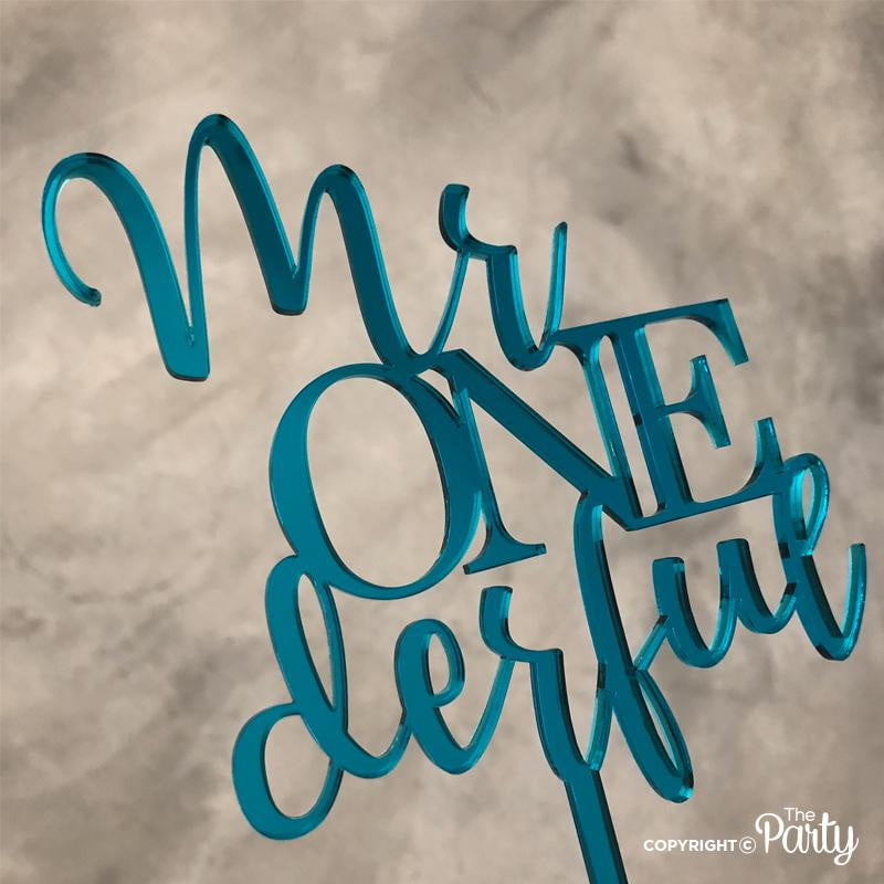 Mr ONEderful cake topper – The Party, Dubai