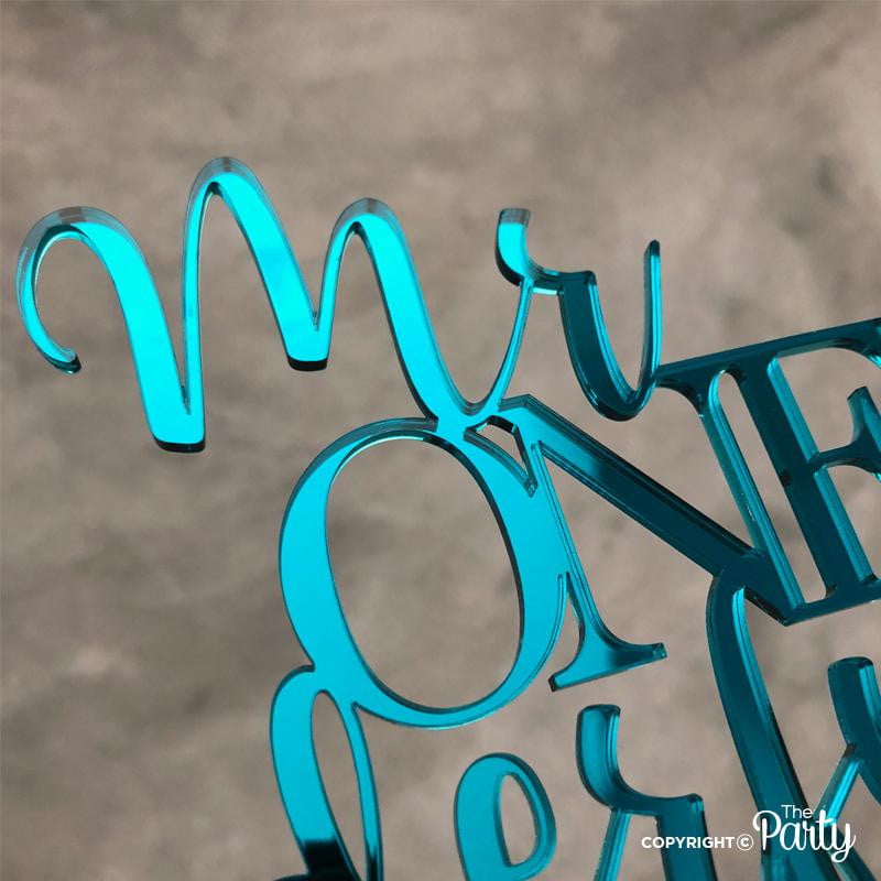 Mr ONEderful cake topper – The Party, Dubai