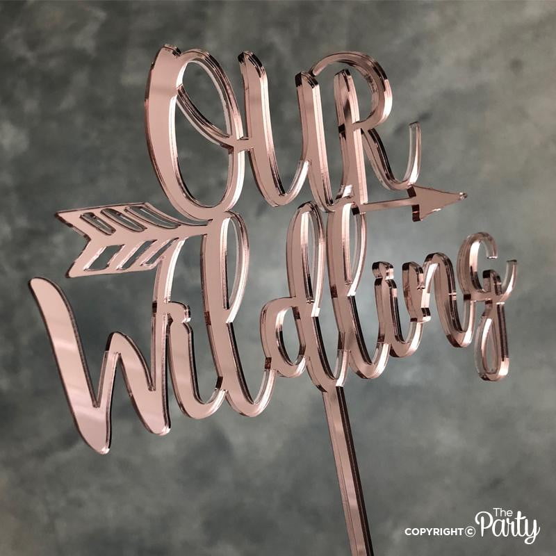Our wildling cake topper – The Party, Dubai