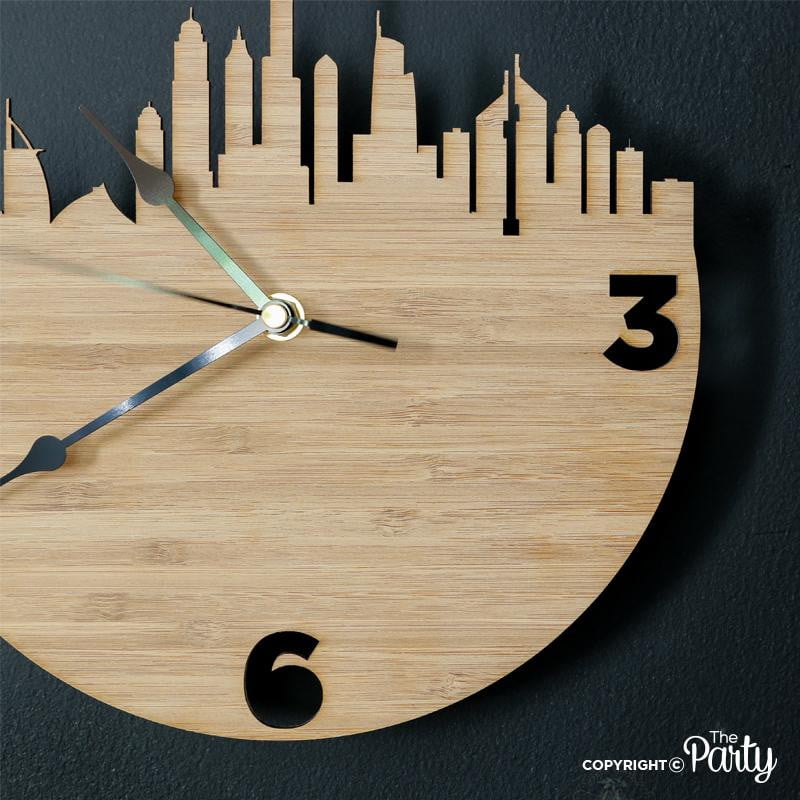 Dubai skyline clock – The Party, Dubai