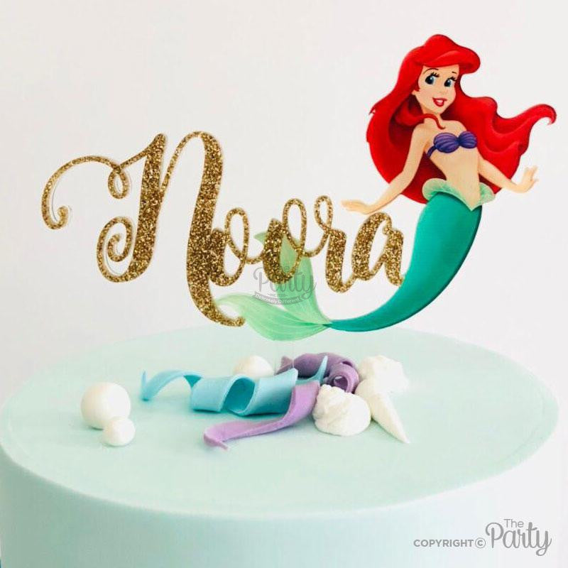 Mermaid cake topper – The Party, Dubai